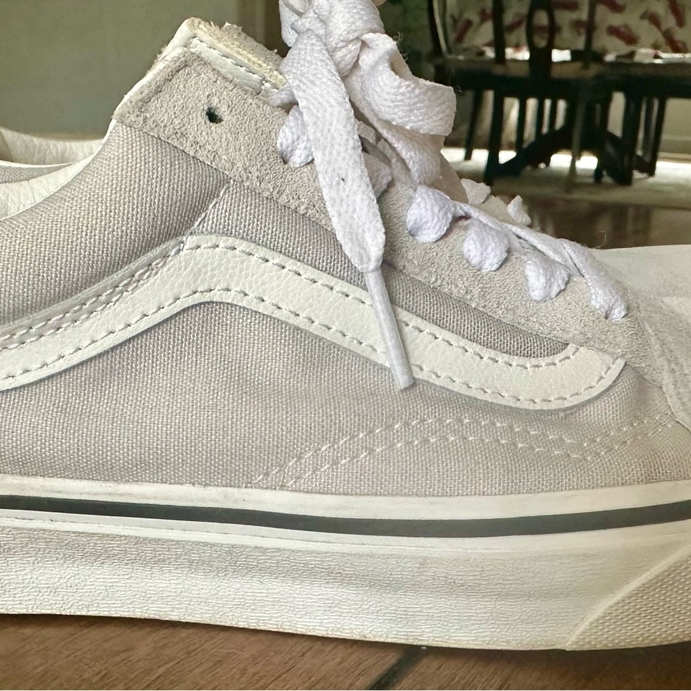 Vans Gray Canvas Sneakers